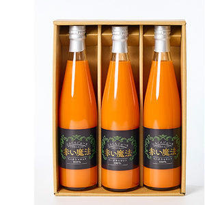 赤い魔法（にんじんジュース）3本セット