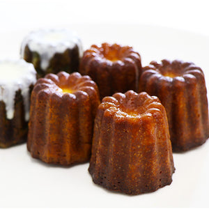 yorimichi焼菓子店のカヌレ6個セット（清瀬にんじん・清瀬ほうれん草・プレーン各2）